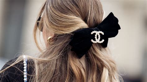 hair bow chanel|chanel inspired hats.